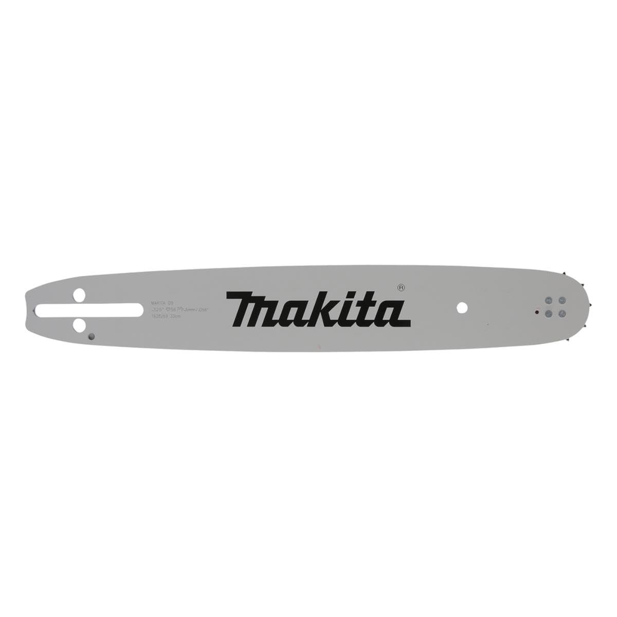 Makita 191G44-4 - Riel de sierra (33 cm, 21BPX, 21LPX, 1,5 mm, 0,325 pulgadas, con estrella de desviación, para cadenas de sierra 21BPX/LPX 56 TG)