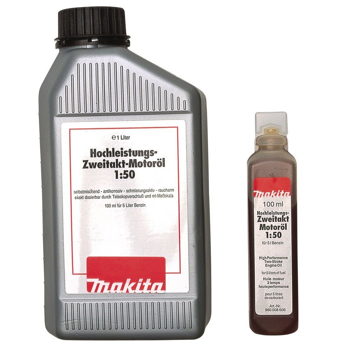 Makita 195957-9 - motoroel de 2 del, 100 ml, 980008606 - Ferrotecnia