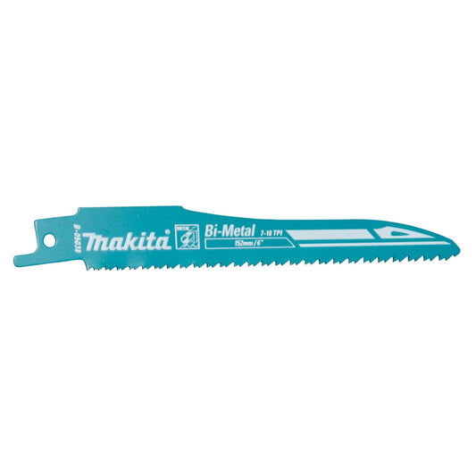 Makita B-05038-25 - B de 05038 – 25 hojas de sable BIM 152/7 – 18Z de 25 (Lote de 25 uds) - Ferrotecnia