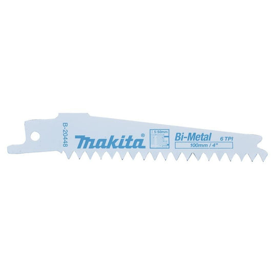Makita B-20454 - SIERRA SABLE 100MM METAL/MADERA (Lote de 5 uds) - Ferrotecnia