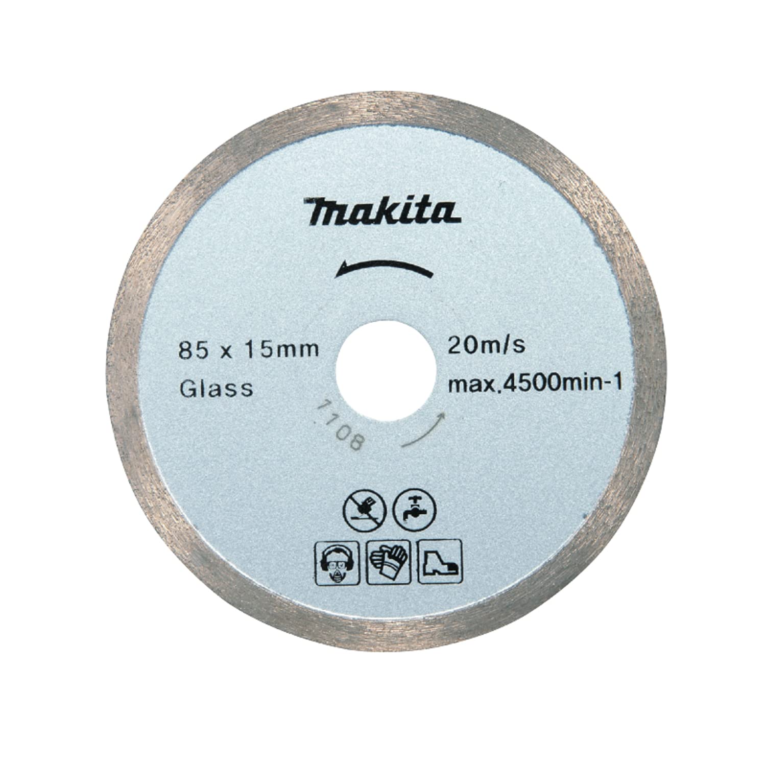 Makita B-21098 - DISCO DIAMANTE 85X15MM PARA VIDRIO