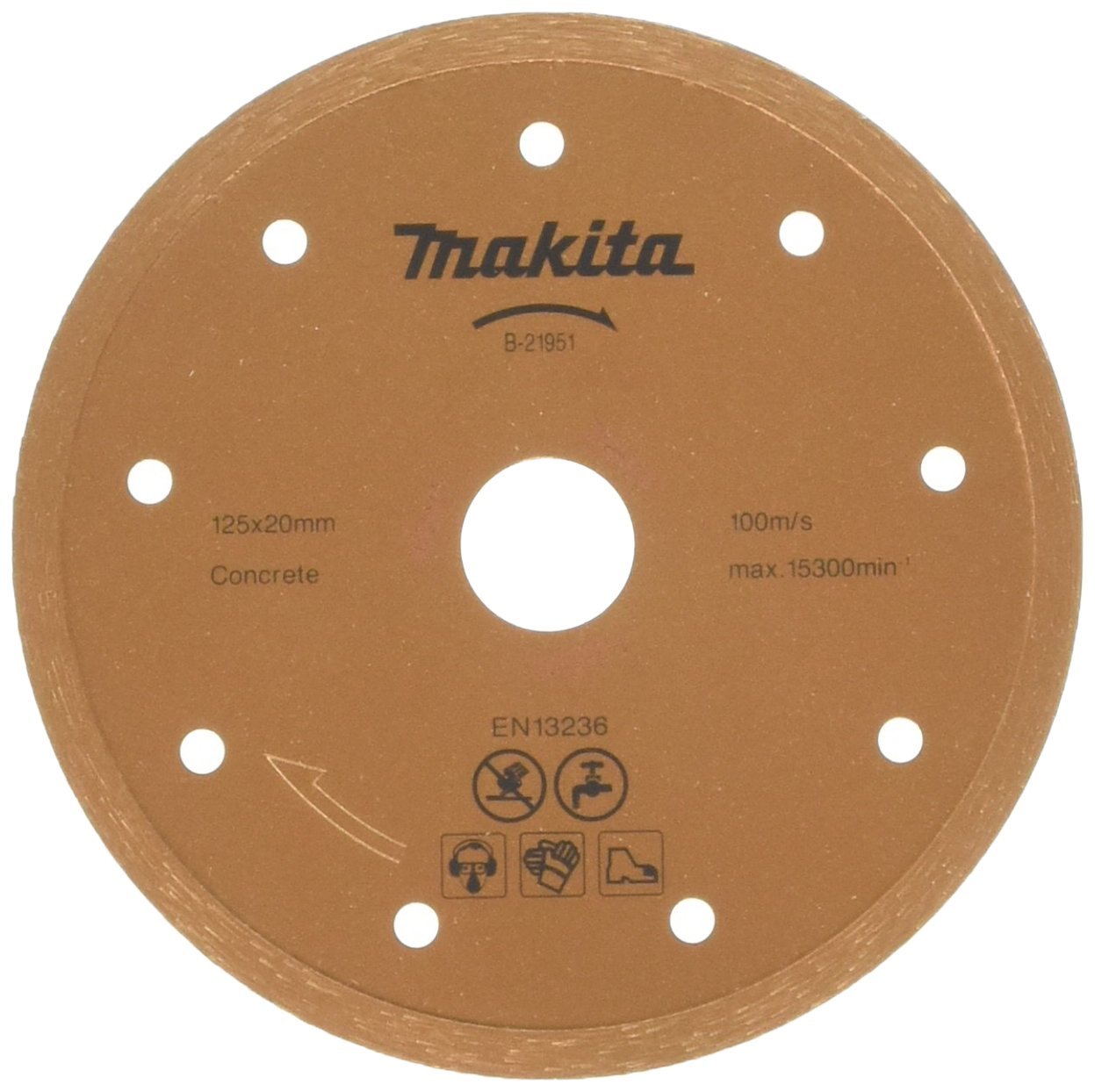 Makita B-21951 - Disco de diamante 125mm banda continua