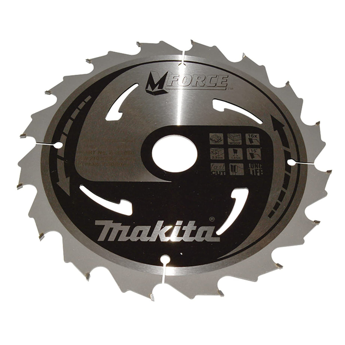 Makita B-31980 - M-force hoja de sierra 210 x 30 mm, 16z - Ferrotecnia