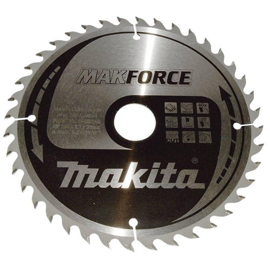 Makita B-32340 - Hoja de sierra circular 190 x 30 x 40 MAKFORCE Z