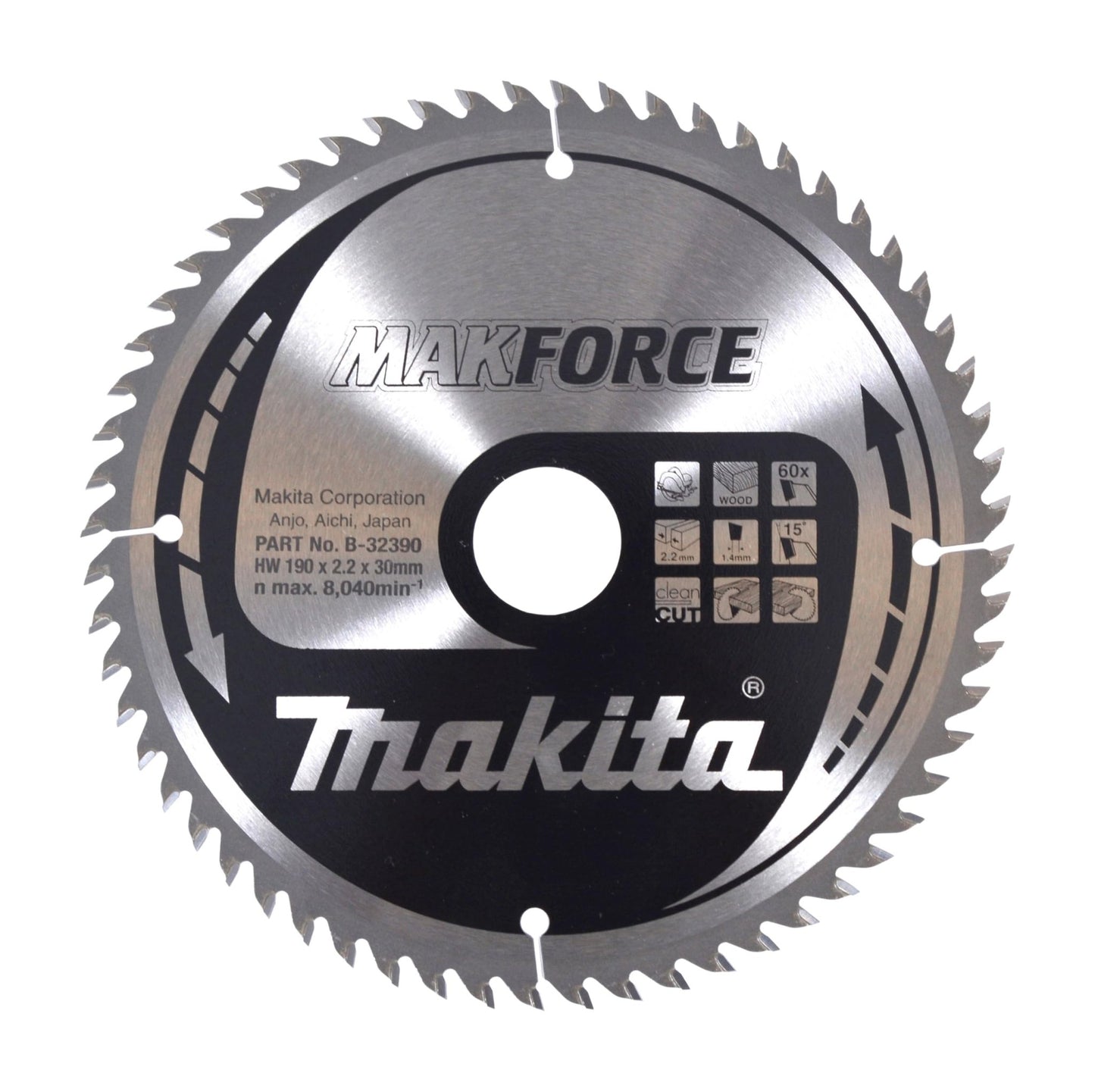 Makita B-32390 - DISCO HM 190/30/60D STANDARD