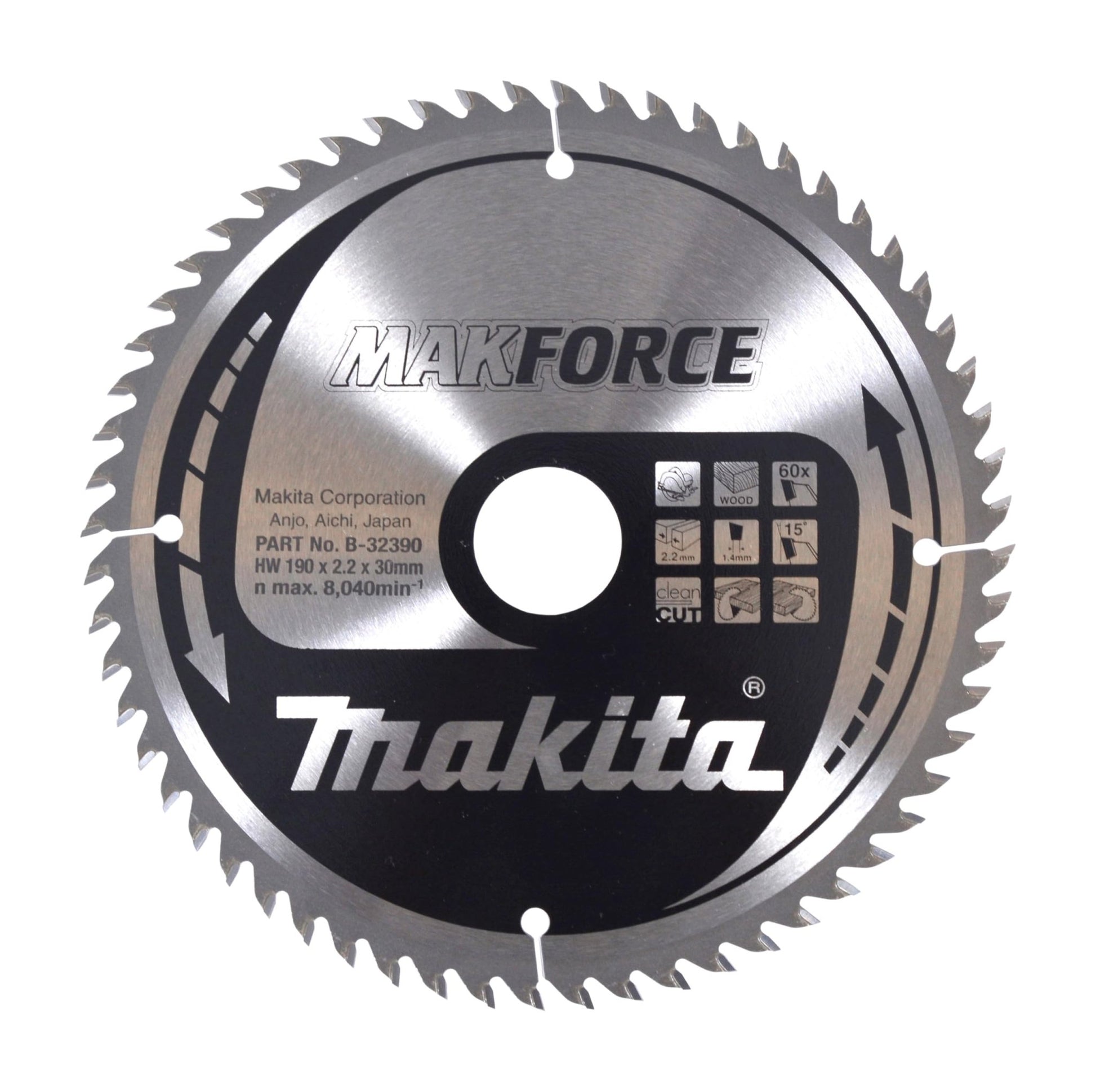 Makita B-32390 - DISCO HM 190/30/60D STANDARD