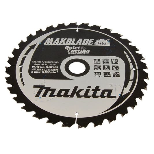 Makita B-32459 - Hoja de sierra circular MAKBLADE 255 x 30 x 32 Z - Ferrotecnia