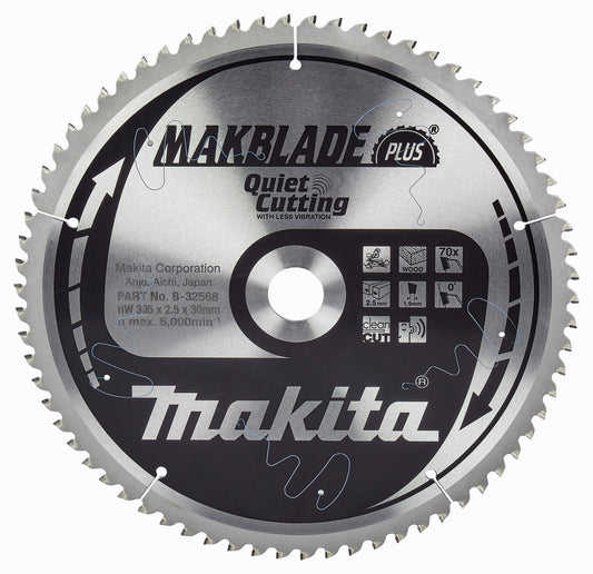 Makita B-32568 - Makblade hoja de sierra 305 x 30 mm, 70 z
