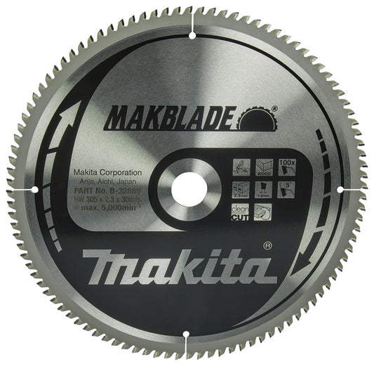 Makita B-32889 - Hoja de sierra circular MAKBLADE 305 x 30 x 100