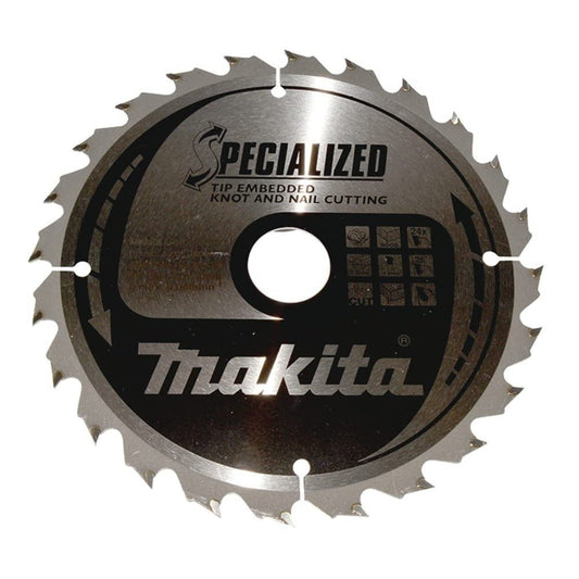 Makita B-33118 - Disco sierra circular, Specialized T.C.T, 190 x 30 mm, 24 D - Ferrotecnia