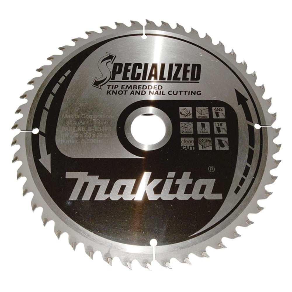 Makita B-33196 - Specialized Hoja, 235 x 30 mm, 48 dientes, B de 33196 - Ferrotecnia
