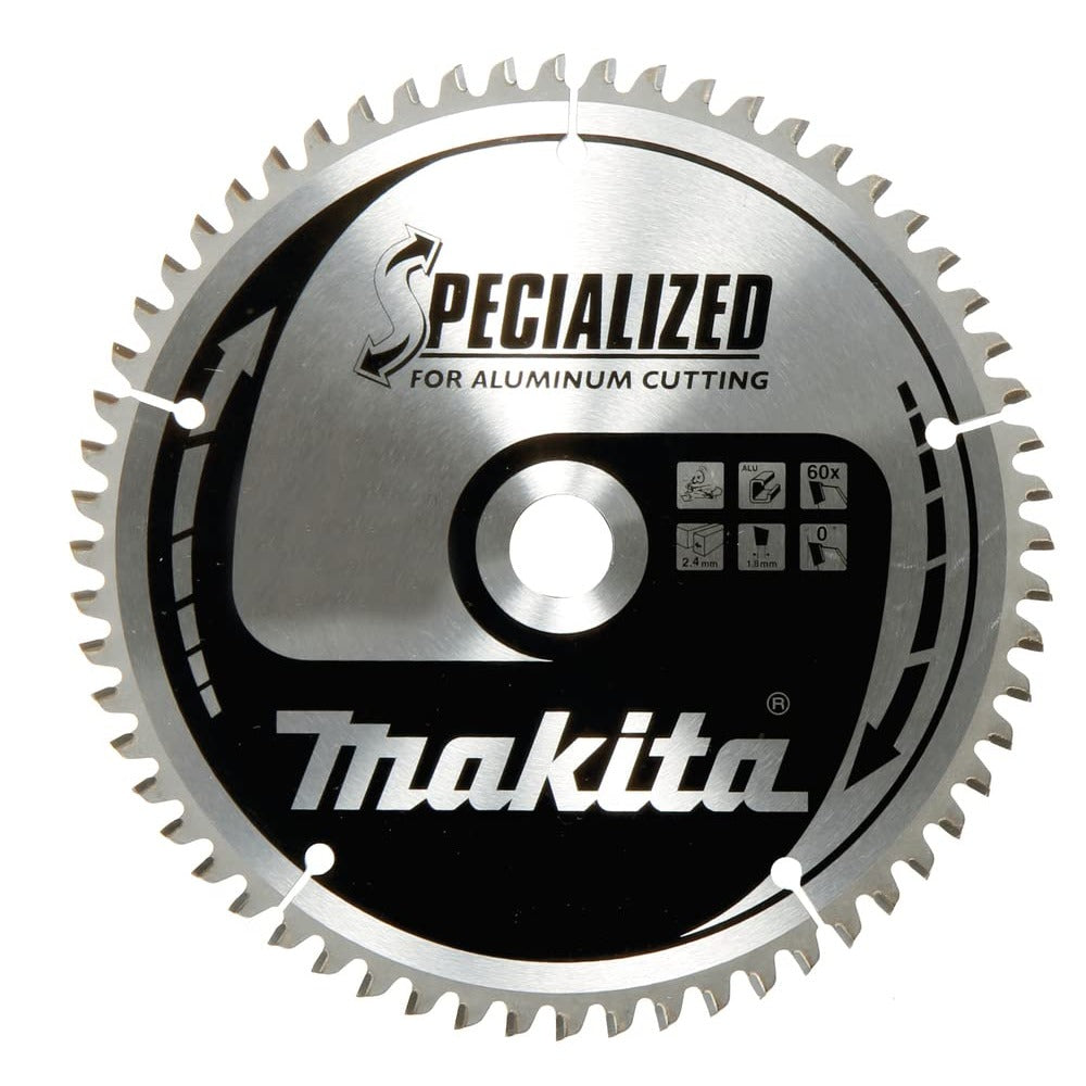 Makita B-33261 - Disco de sierra circular Specialized 190 x 30 mm, 60 dientes, para aluminio