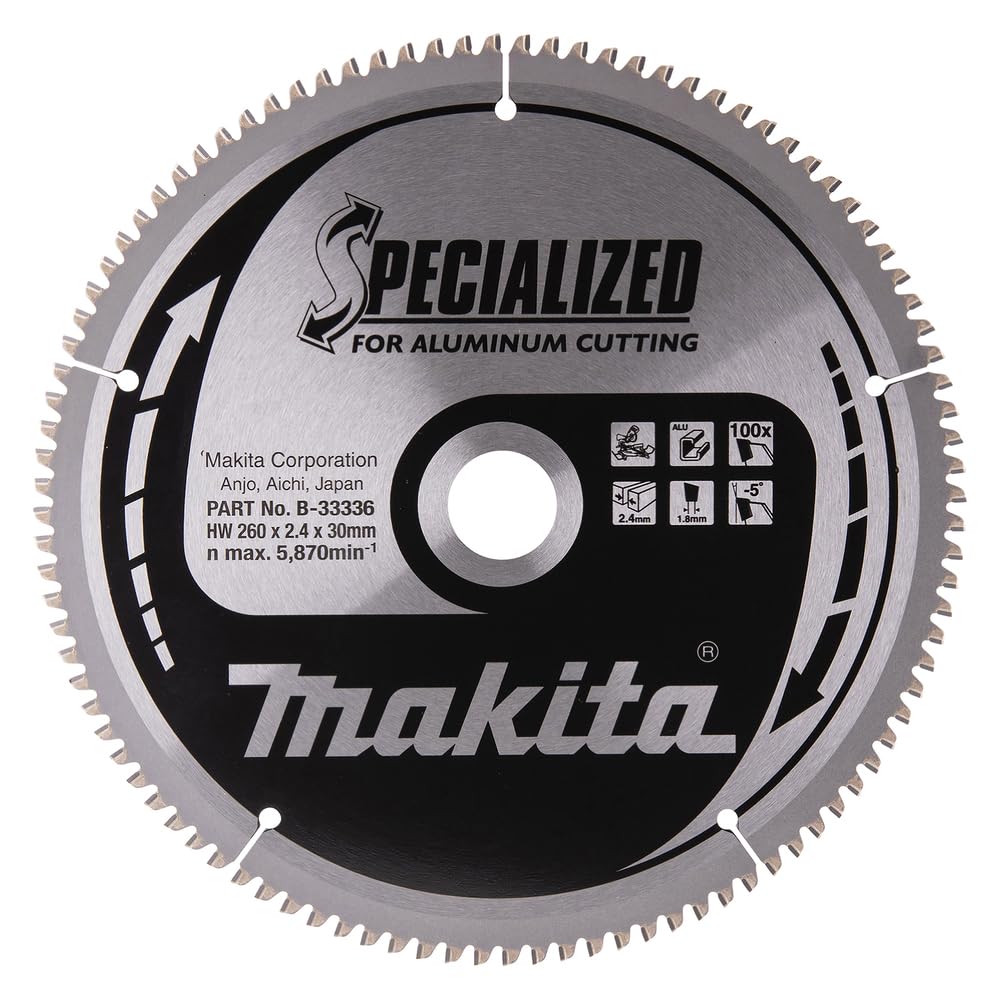 Makita B-33336 - Hoja de sierra circular especializado 260 x 30 x 100 Z
