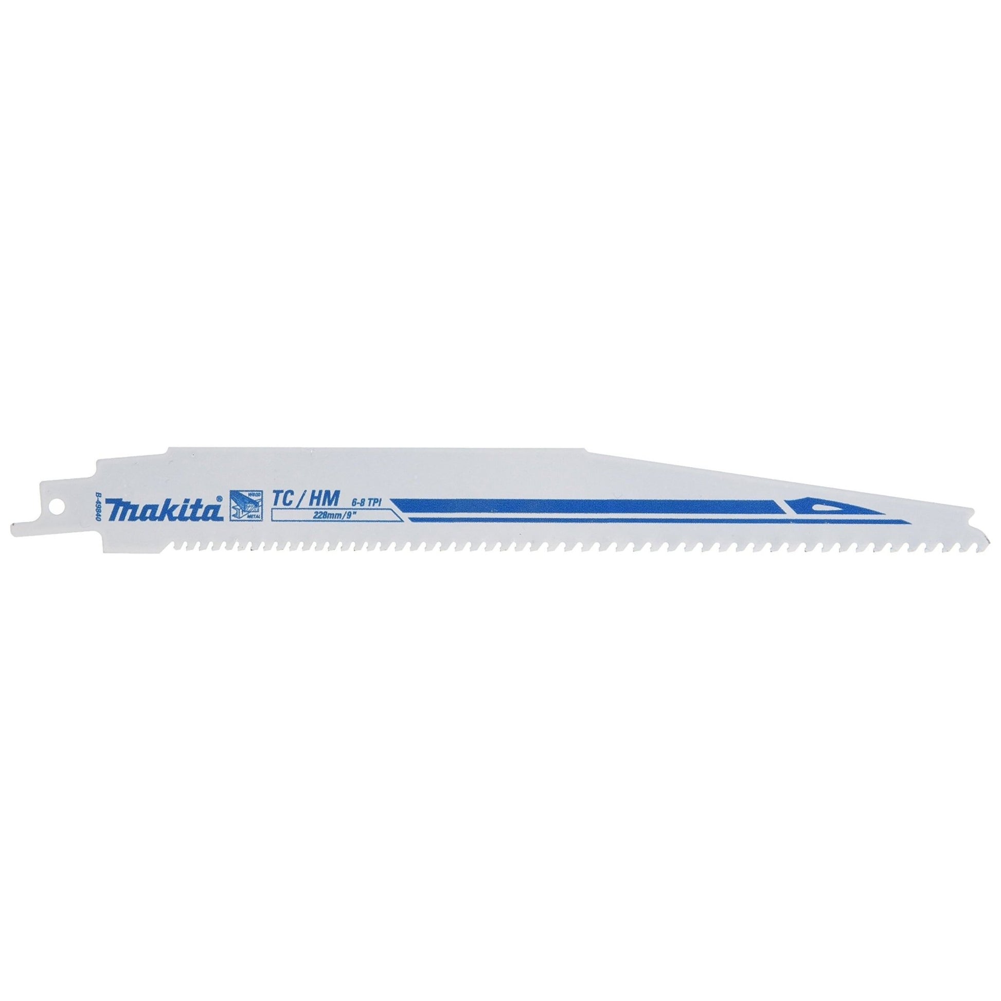 Makita B-49840 - Hoja de sierra sable de metal duro 228 x 1,25 mm, para madera, metal y aglomerado - Ferrotecnia