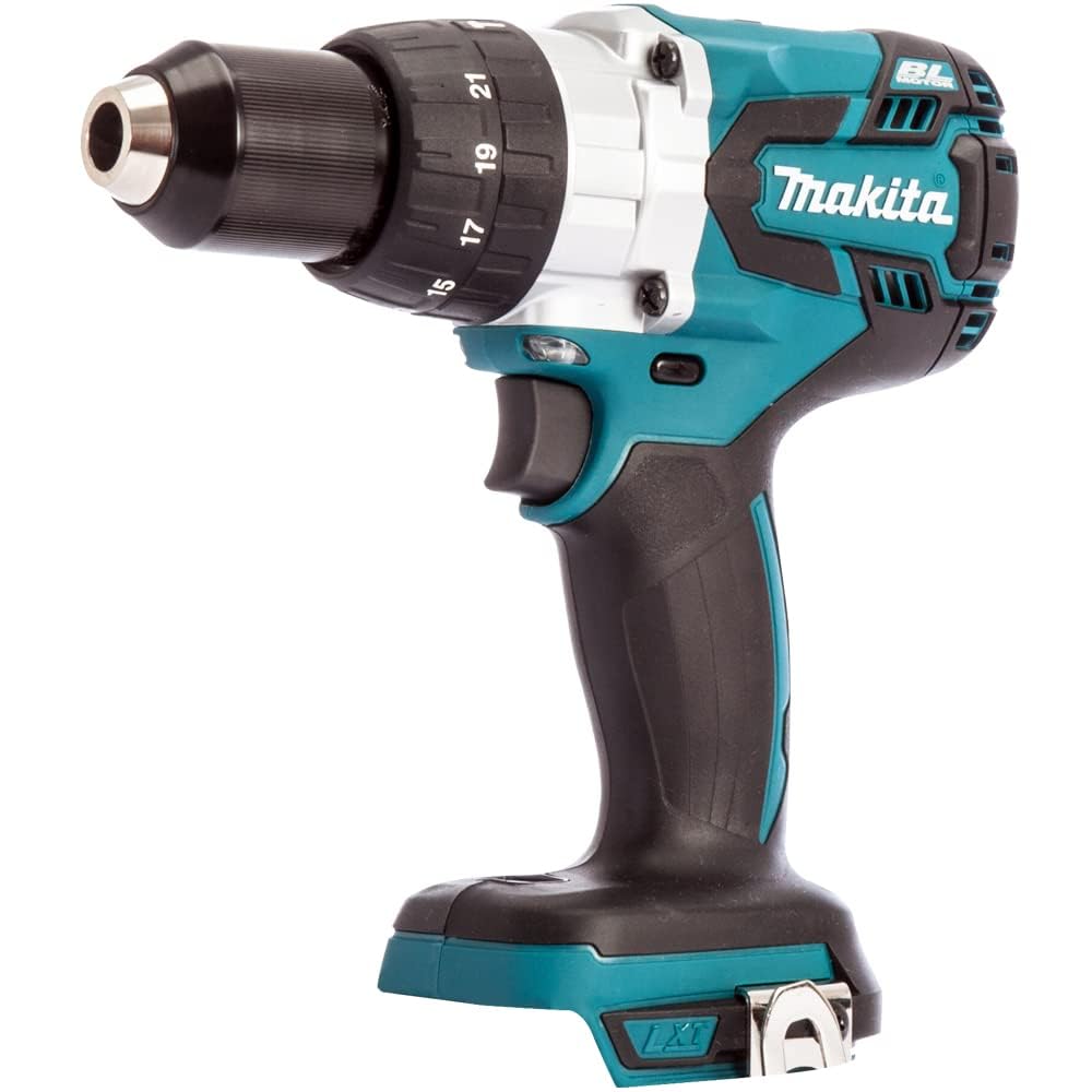 Makita B-50893 - DHP481Z - Taladro percutor combinado de iones de litio LXT de 18 V con 1 batería BL1850 de 5.0 Ah