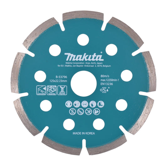 Makita B-53796 - B de 53796 diamantsch. 125 x 22,23 Granito