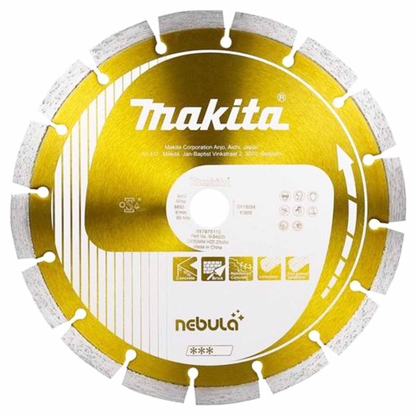 Makita B-54003 - Diamantsch. 150X22,2Mm Oranje
