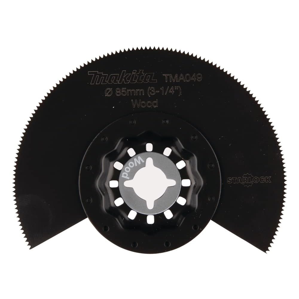 Makita B-64836 - Hoja segmentada Starlock 85 mm 18TPI HCS TMA049 Madera - Ferrotecnia