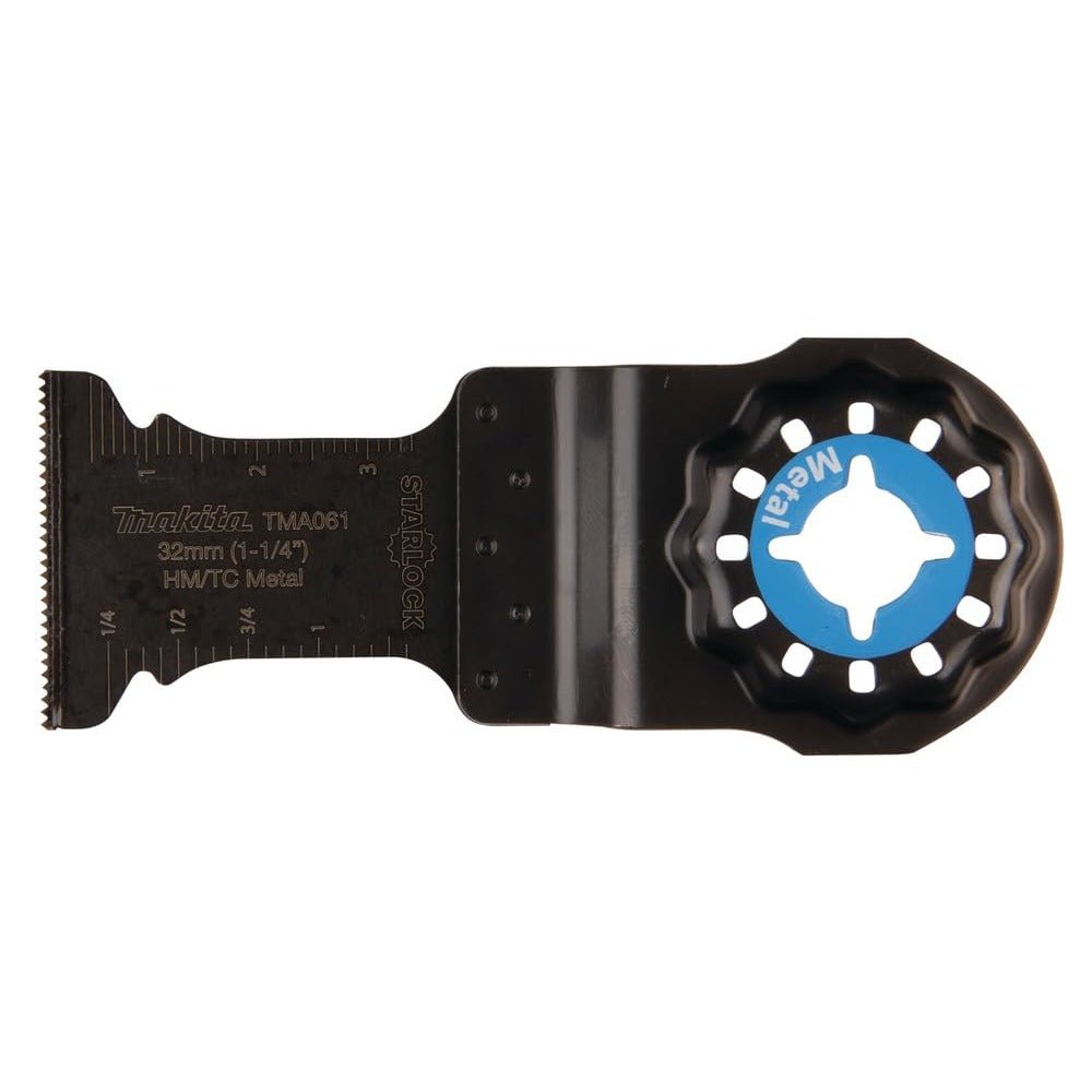 Makita B-64951 - Hoja Starlock 23 TPI TC/HM TMA061 32 mm Metal - Ferrotecnia