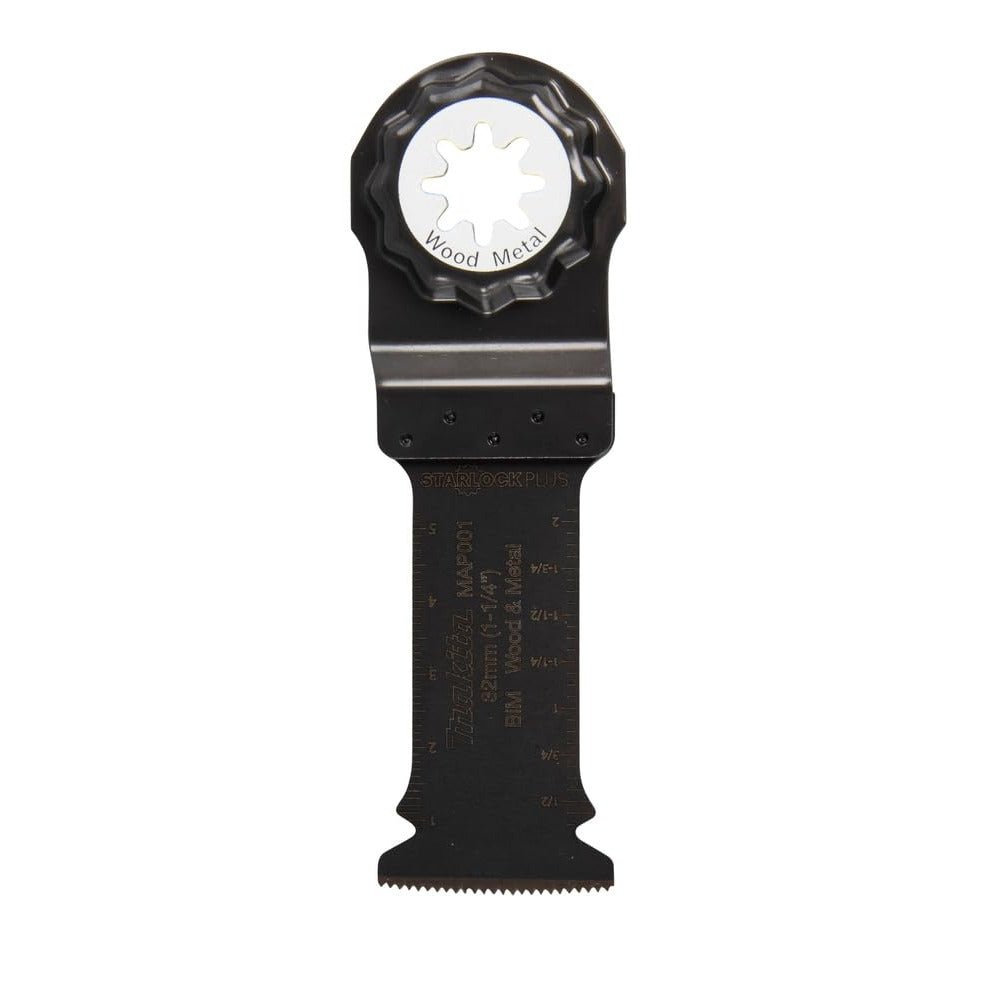 Makita B-66329 - Starlock Plus 32x60 mm 20TPI BiM Hoja de inmersión para madera/metal - Ferrotecnia