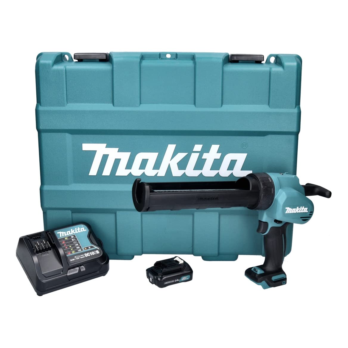 Makita CG100DSAA - Prensa para cartuchos, color azul