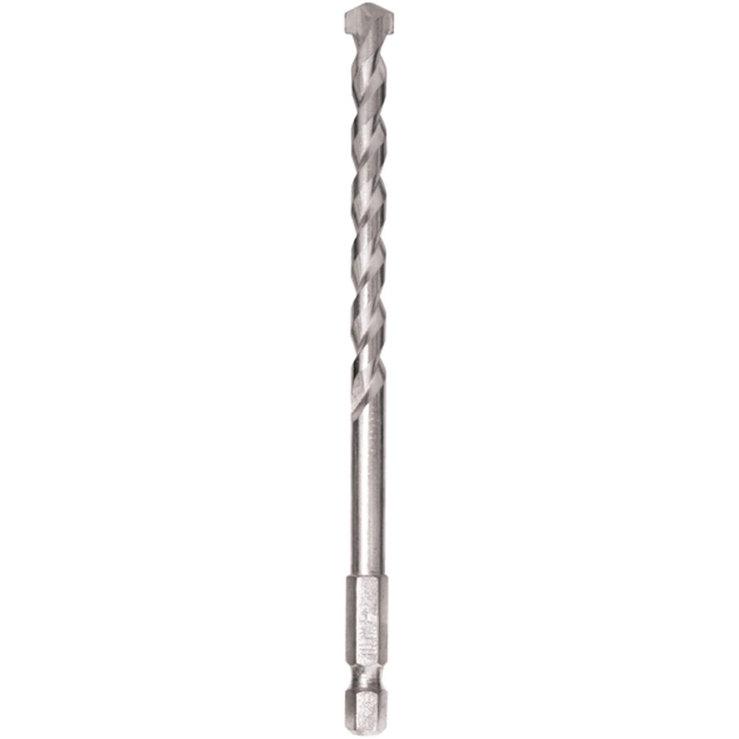 Makita D-23771 - Broca para hormigón de metal duro 1/4" hexagonal, 3 x 80 mm