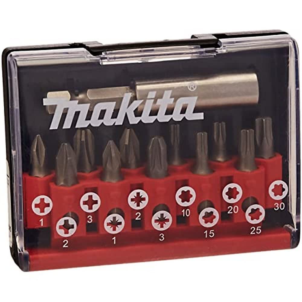 Makita D-31083 - Juego de puntas de atornillar (Lote de 12 uds)
