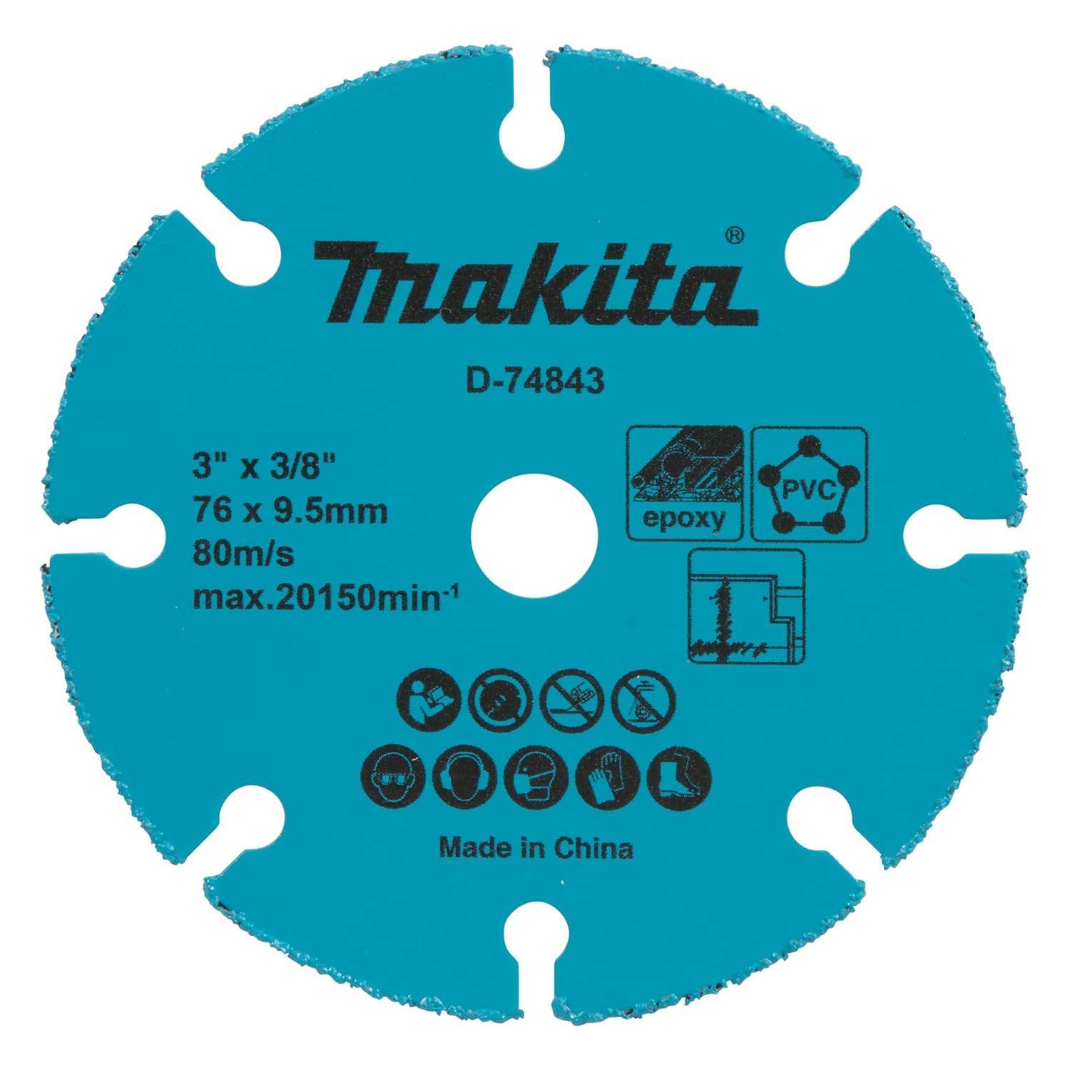 Makita D-74837 - Diamanstsch. Gips/Pvc 76X10mm