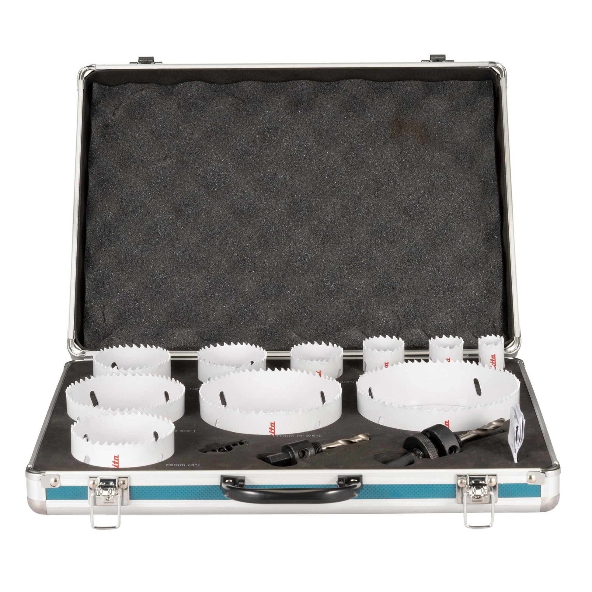 Makita D-75764 - Juego de 13 piezas para sierra de agujero general BiM (Lote de 10 uds) - Ferrotecnia