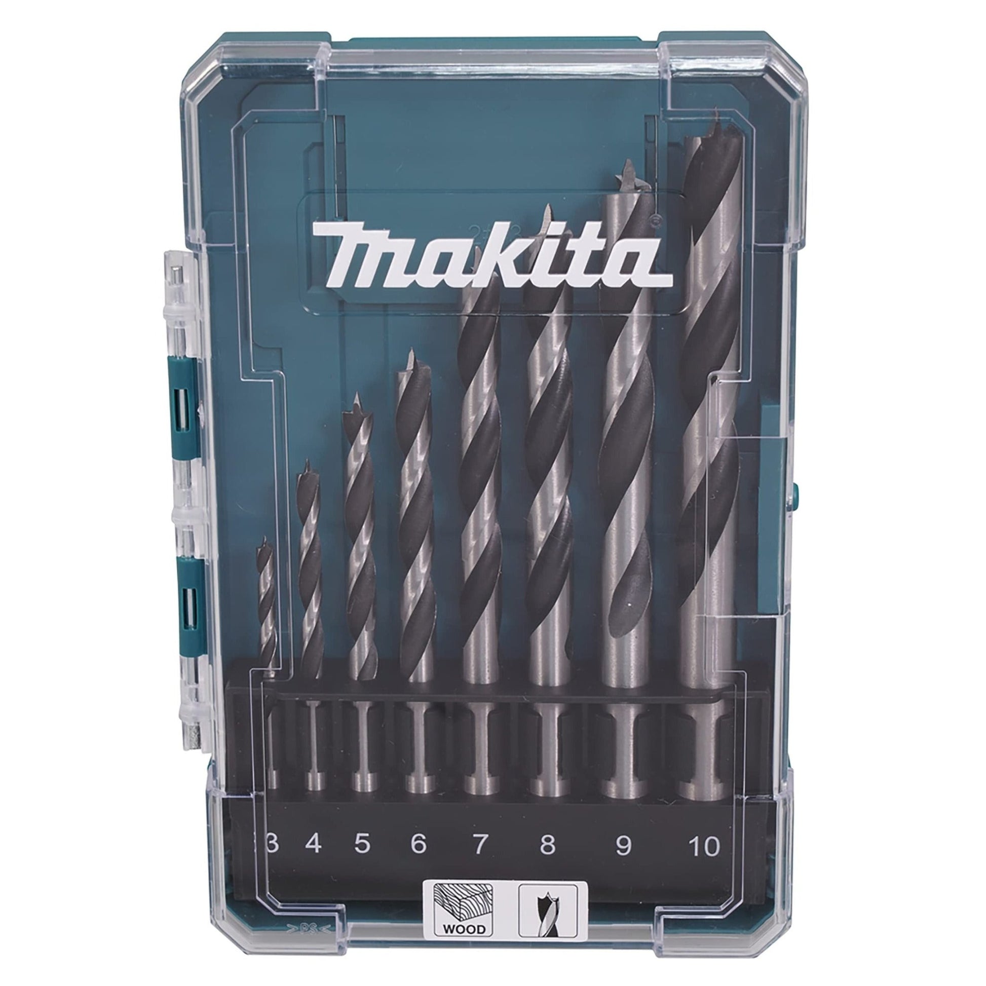 Makita D-77257 - Juego de brocas de madera (Lote de 8 uds) - Ferrotecnia