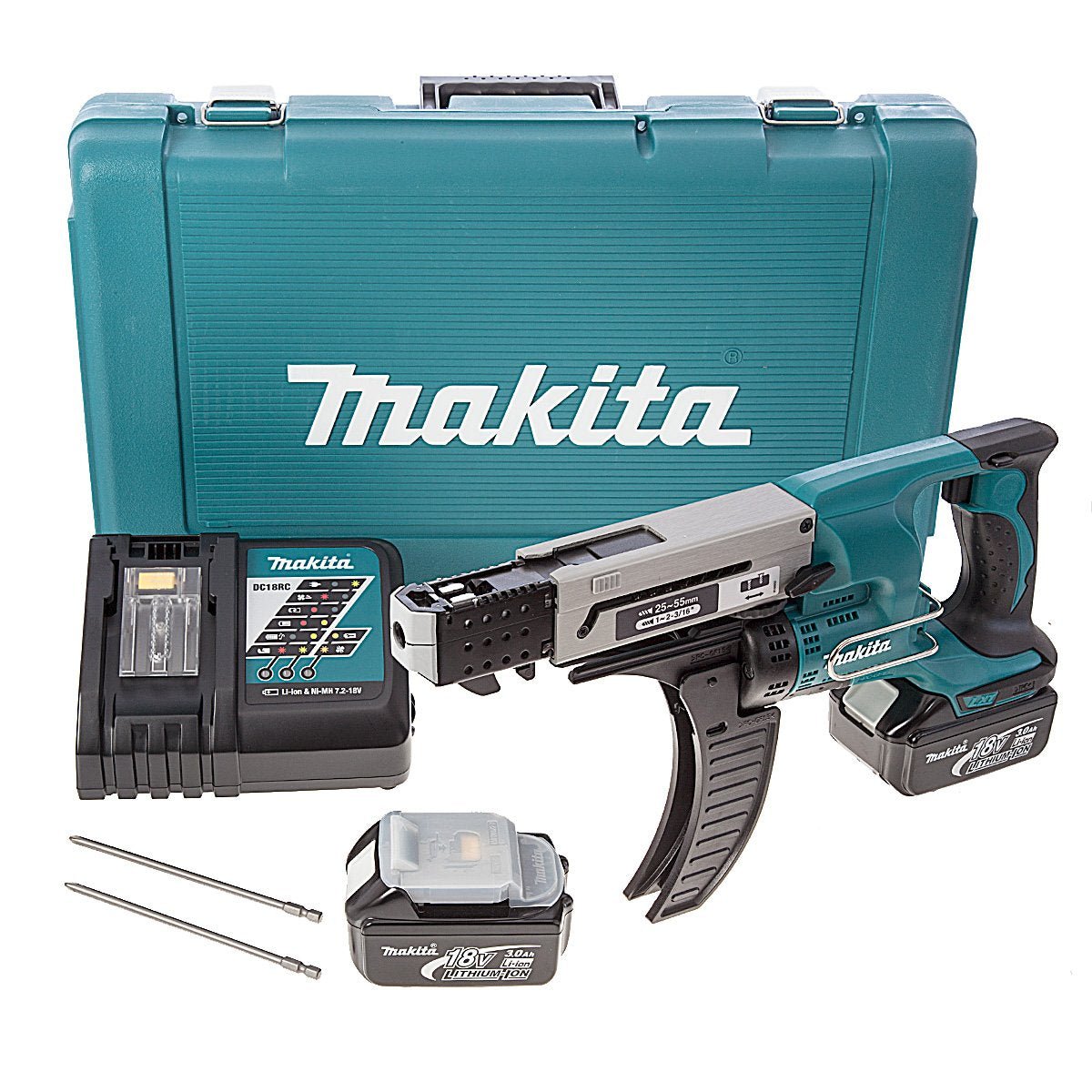 Makita DFR550RFE - 18 V Inalámbrico Li-Ion Destornillador