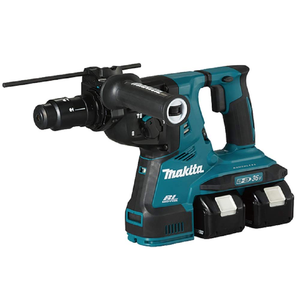 Makita DHR283T2JU - 1 destornillador SDS+2x18V5A BL+DC18RD 3FUNZ+AWS+2MANDRIN, 18 V