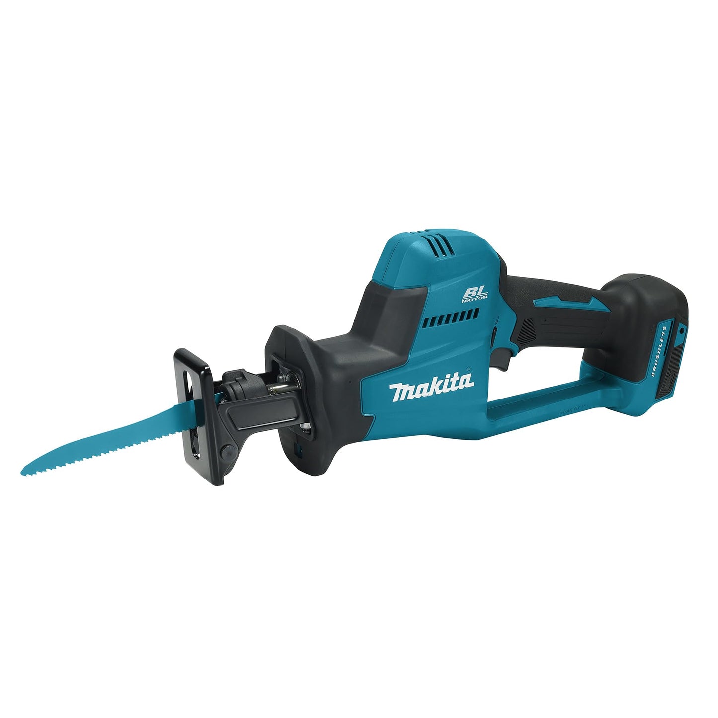 Makita DJR189Z - Sierra 18 V (sin batería, sin Cargador), Petróleo/Negro