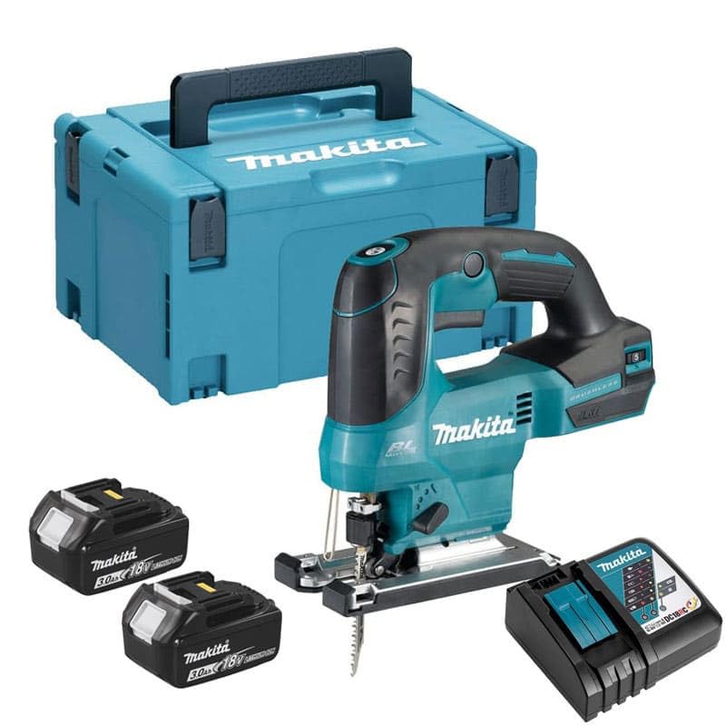 Makita DJV184RFJ - Sierra de calar 18 V LXT (2 x 3,0 Ah) en MAKPAC