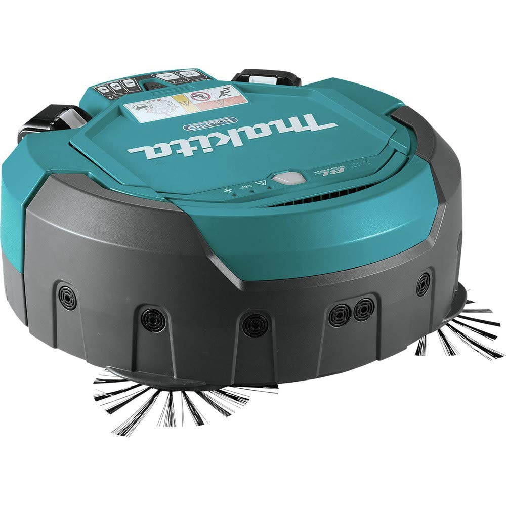 Makita DRC200Z - Robot aspirador inalámbrico de 1 pieza, turquesa/negro