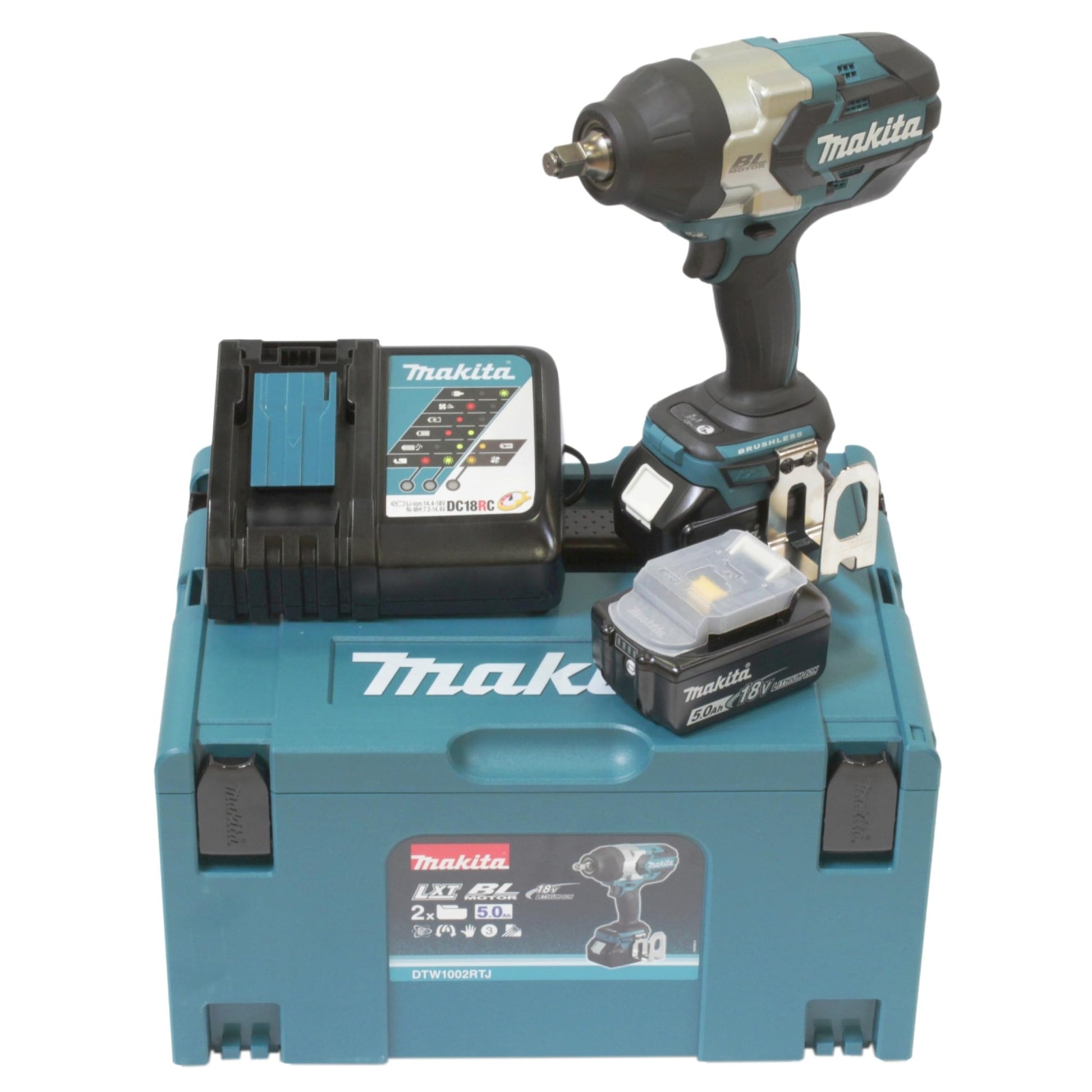 Makita DTW1002RTJ - Llave impacto a bateria 18v 1" 1000nm