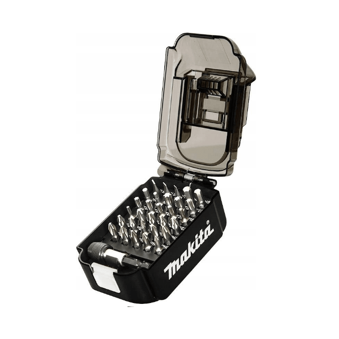 Makita E-00022 - Juego de puntas de atornillar con portapuntas (Lote de 31 uds) - Ferrotecnia