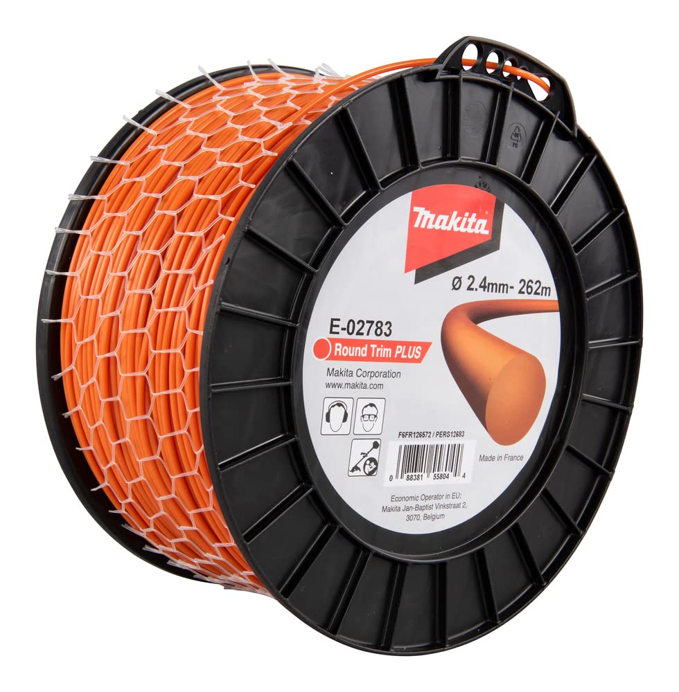 Makita E-02783 - Desbrozadora Redonda Alambre Recortadora Bordes 2.4mmx262m