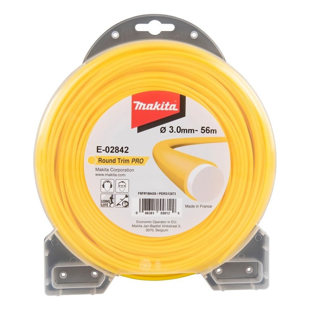Makita E-02842 - Hilo de corte redondo (3,0 mm x 56 m) - Ferrotecnia