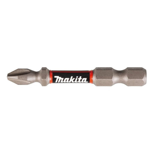 Makita E-03274 - Puntas de atornillar PH2 de 50 mm, Impact Premier (Lote de 2 uds) - Ferrotecnia