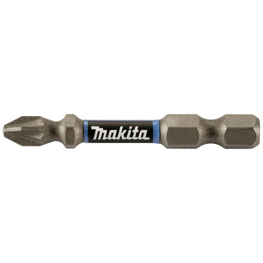 Makita E-03383 - Puntas de atornillar PZ2 de 50 mm, Impact Premier (Lote de 10 uds)
