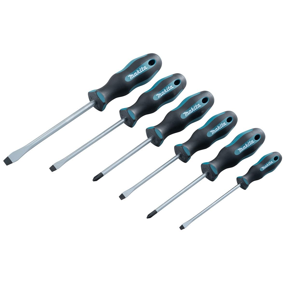 Makita E-10506 - Juego de destornilladores de (Lote de 6 uds)