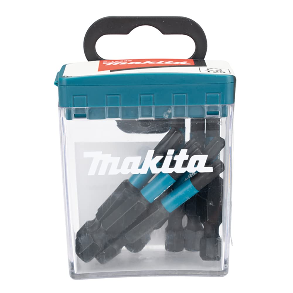Makita E-12435 - Puntas de atornillar T25 de 50 mm, Impact Black (Lote de 10 uds)