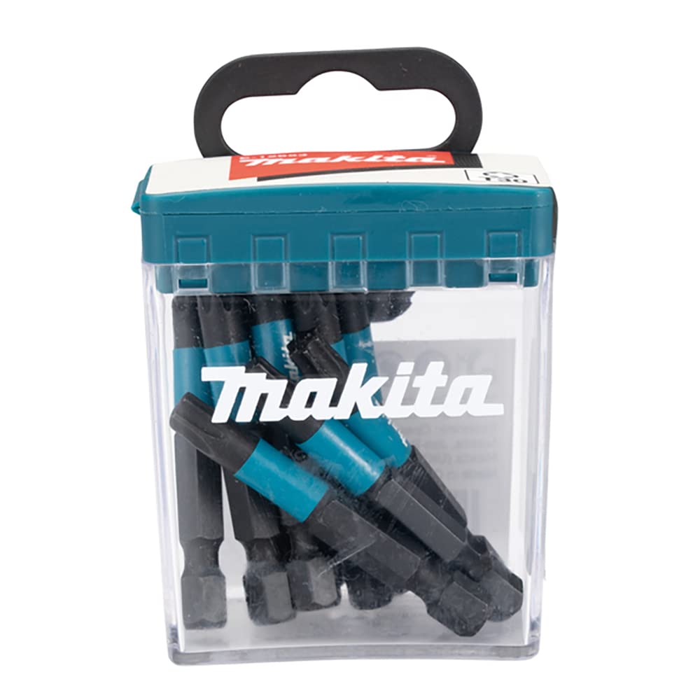 Makita E-12675 - Puntas de atornillar T30 de 50 mm, Impact Black (Lote de 10 uds)
