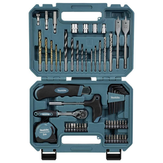 Makita E-15095 - Juego de herramientas manuales y brocas de (Lote de 60 uds)