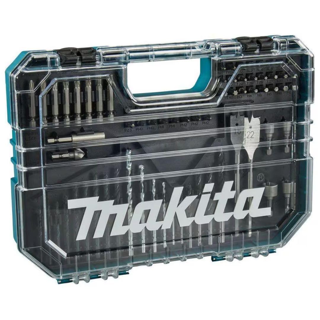 Makita E-15126 - Juego de brocas y brocas de (Lote de 75 uds)