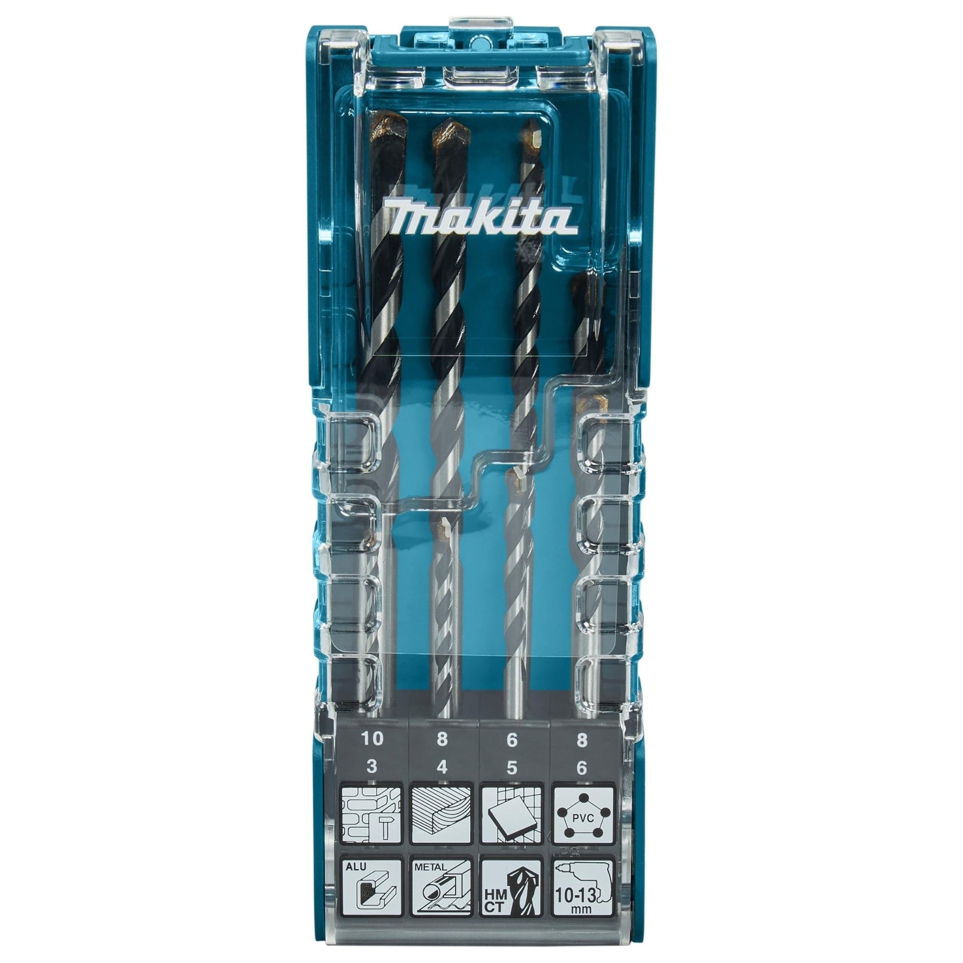 Makita E-15855 - TCT Juego de brocas de (Lote de 8 uds) - Ferrotecnia