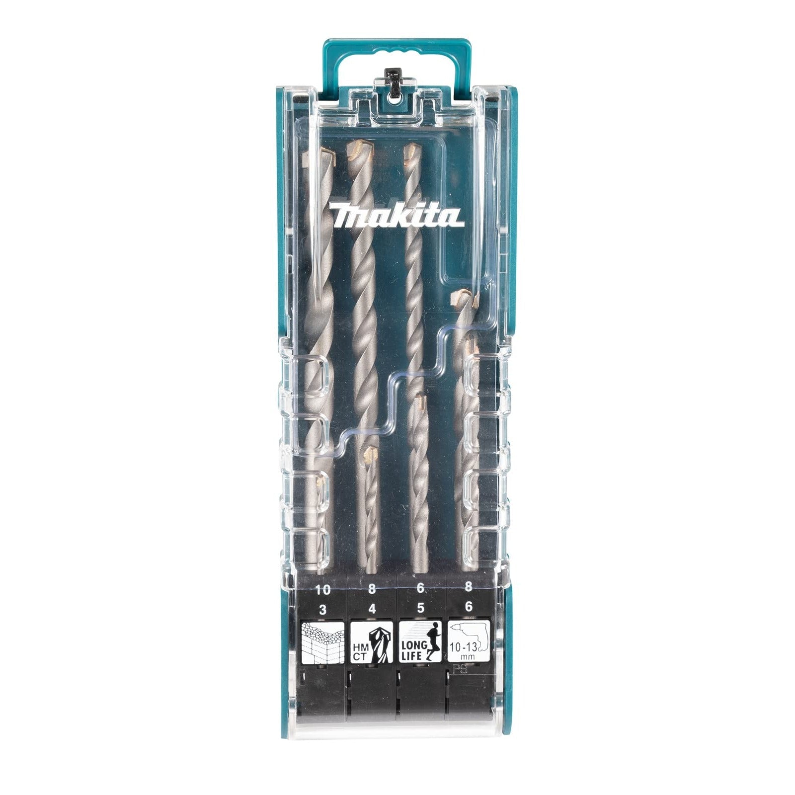 Makita E-15861 - TCT Juego de brocas de (Lote de 8 uds) - Ferrotecnia