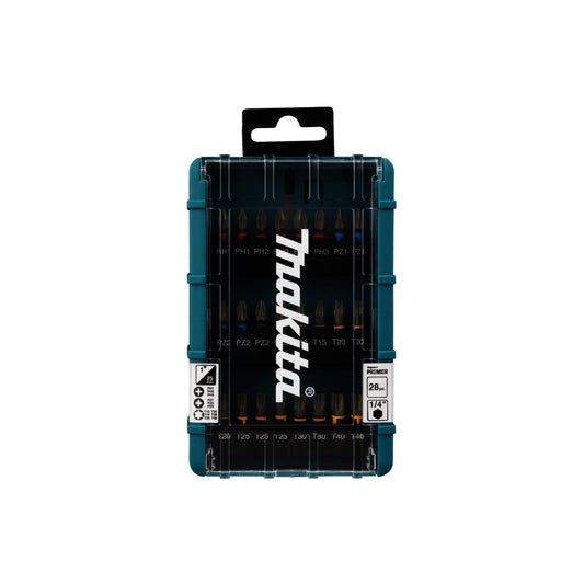 Makita E-25068 - Juego de puntas de torsión, Impact Premier (Lote de 28 uds)