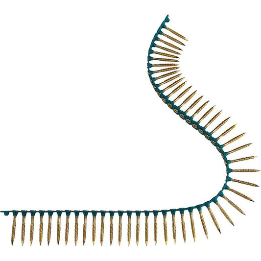 Makita F-31201 - Tornillo para maderas duras y aglomerados laminados (Lote de 1000 uds) - Ferrotecnia